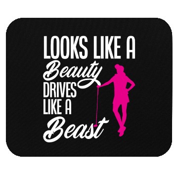 Discover Funny Golf Golfer Golfing Gift Mouse Pads