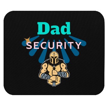 Discover Dad Security Mouse Pads