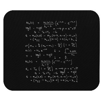 Discover Math formula Design Mouse Pads