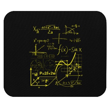 Discover Math formula Design Mouse Pads