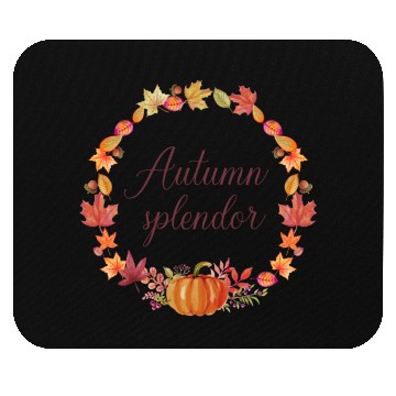 Discover Happy Pumpkin Day Mouse Pads