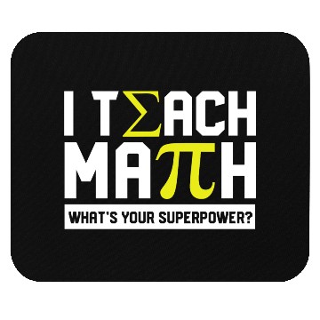 Discover i teach math Mouse Pads