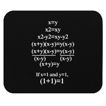Discover Math formula Design Mouse Pads