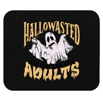 Discover Hallowasted - Halloween for adults - happy Mouse Pads