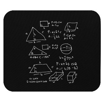 Discover Math Design Mouse Pads