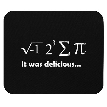 Discover pi delicious Mouse Pads