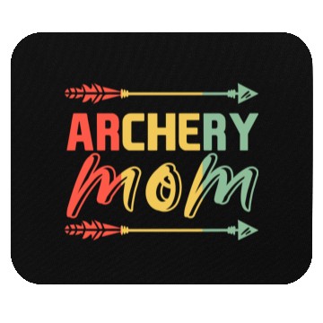 Discover Archery Mom Bows And Arrows Hunting Sports Mouse Pads