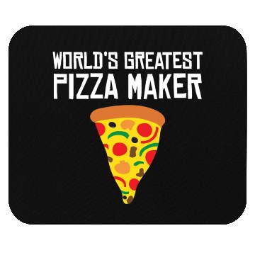 Discover World s greatest pizza maker Mouse Pads