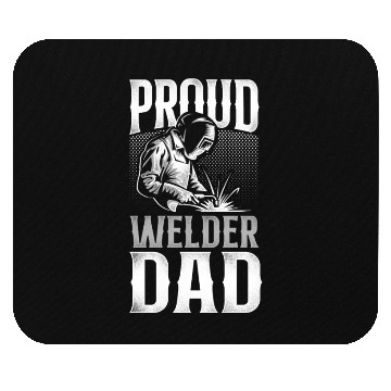 Discover Welder Welding Dad Father Vintage Mouse Pads