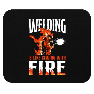 Discover Welder Welding Vintage Welding Mouse Pads