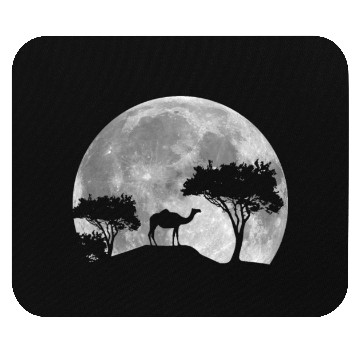 Discover Camel By Night Mouse Pads