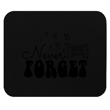 Discover Never Forget - Mixed Tape Graphic Mouse Pads