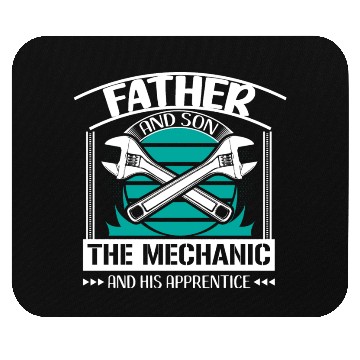 Discover Father & Son Newborn Dad Gift Mouse Pads