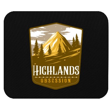 Discover Highlands Obsession - The Nomad Lifestyle Mouse Pads