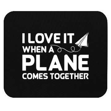 Discover Airline Pilot Pun Plane Together Aircraft Pilot Mouse Pads