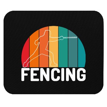 Discover Fencing Mouse Pads