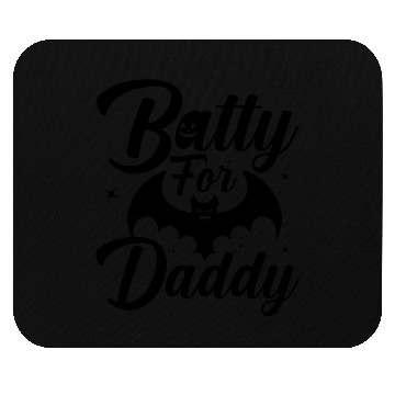 Discover Bat Daddy Halloween Mouse Pads