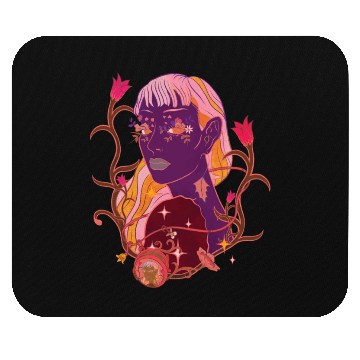 Discover Abstract Woman Face Mouse Pads