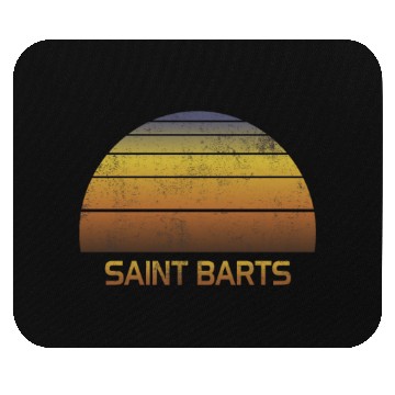 Discover Vintage Sunset Family Vacation Souvenir Saint Mouse Pads