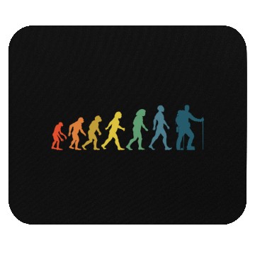 Discover Hiking Evolution Mountains Mountaineering Climbing Mouse Pads