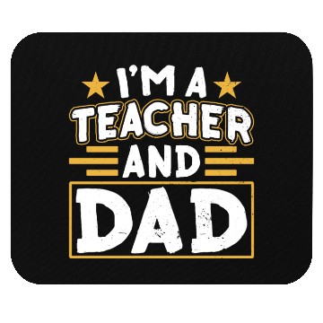 Discover I'm A Teacher And Dad Homeschooling Homeschool Mouse Pads