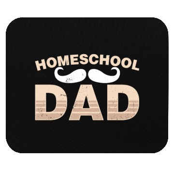 Discover Homeschool Dad Father Homeschooling Daddy Mouse Pads