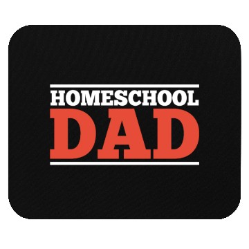Discover Homeschool Dad Daddy Father Homeschooling Mouse Pads