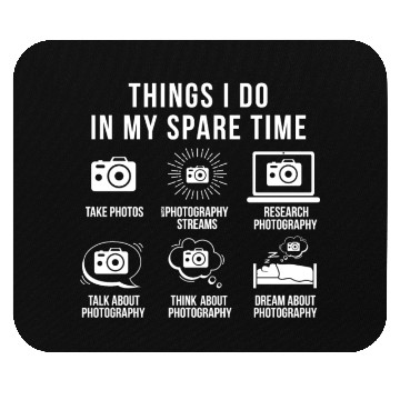 Discover Photography Camera Free Time Photographing Mouse Pads