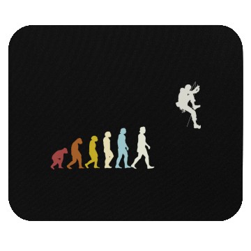 Discover Climbing Evolution Mountaineering Bouldering Mouse Pads