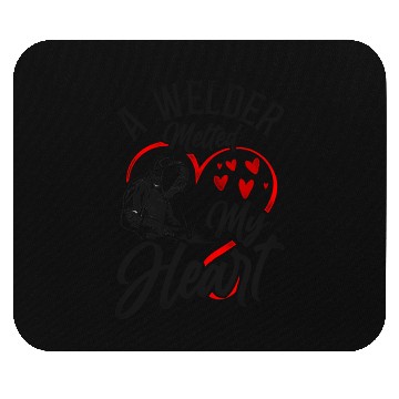 Discover Welder Welding Girlfriend Mouse Pads