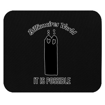 Discover It is possible,Letter I typography design Mouse Pads