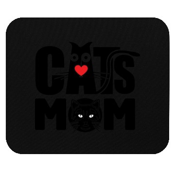 Discover Cat Mom Mouse Pads