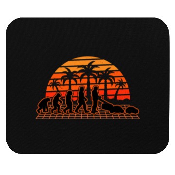 Discover Robotic Lawnmower Evolution Retro Mouse Pads