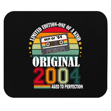 Discover 2004 Vintage Vintage Retro Birthday Gift Mouse Pads