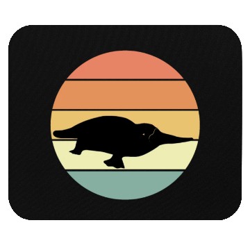 Discover Retro Platypus Mouse Pads