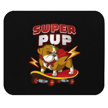 Discover Dog Breed Super Pup Beagle Mouse Pads