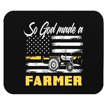 Discover American Flag Agriculture Farmer Mouse Pads