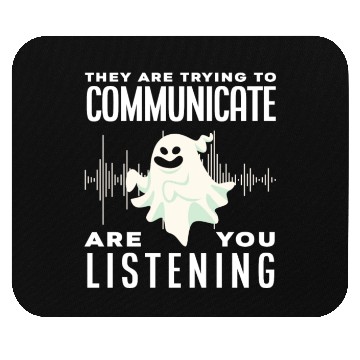 Discover Ghosts Communicate Ghost Hunting Mouse Pads