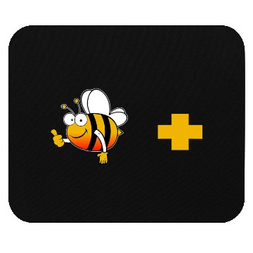 Discover Bee Positive Bee Lover Meme Mouse Pads