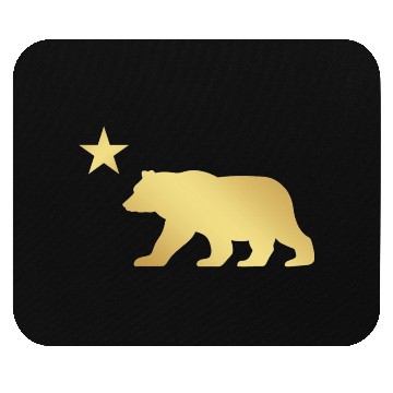 Discover California Bear Mouse Pads