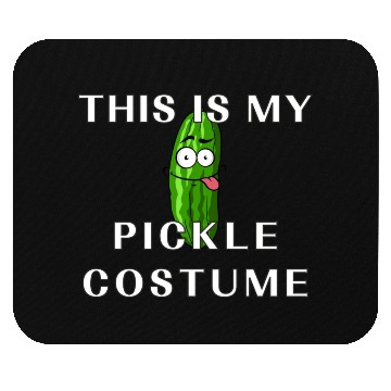 Discover This is my Halloween pickle Costume Funny pickles Mouse Pads