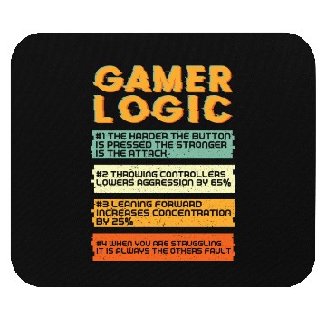 Discover Gamer Logic Gaming Mouse Pads