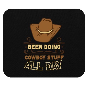 Discover Cowboy Barn Bull Rider Rodeo Country Western Gift Mouse Pads