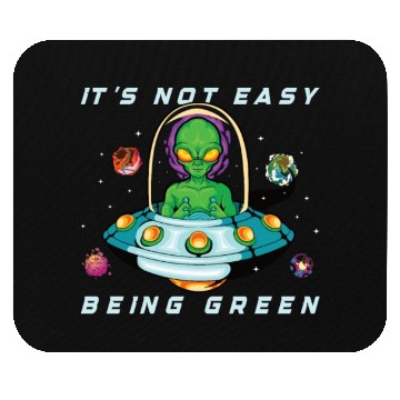 Discover Alien Extraterrestrial Area 51 UFO Space Geek Gift Mouse Pads