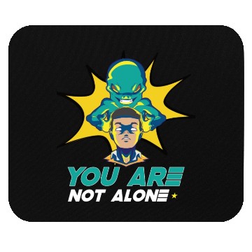 Discover Alien Extraterrestrial Area 51 UFO Space Geek Gift Mouse Pads