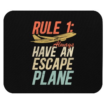 Discover Airline Pilot Aviation Pun For a Corporate Pilot Mouse Pads