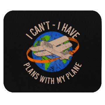 Discover Airline Pilot Aviation Pun For a Corporate Pilot Mouse Pads