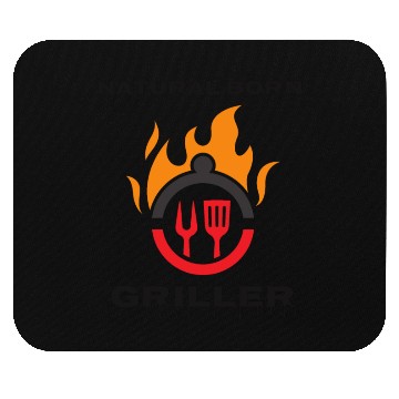 Discover Natural Born Griller Mouse Pads