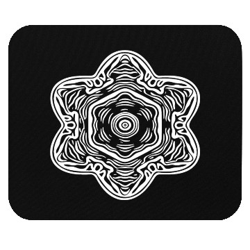 Discover Geometric Mandala Flowers Pattern Shape Mouse Pads