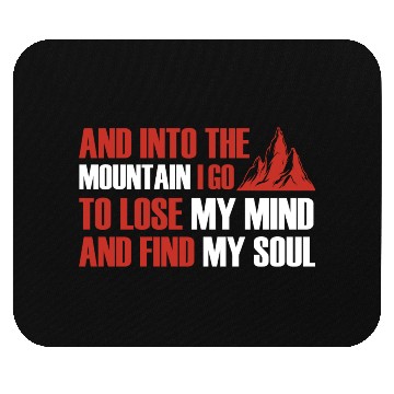 Discover Mountains Alps Hiking Nature Mouse Pads